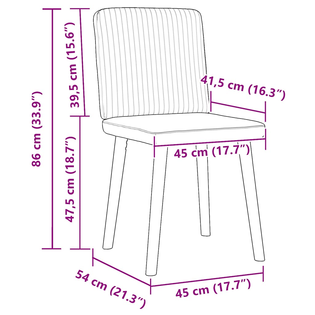 vidaXL Esszimmerstühle 4 Stk. Hellgrau Stoff