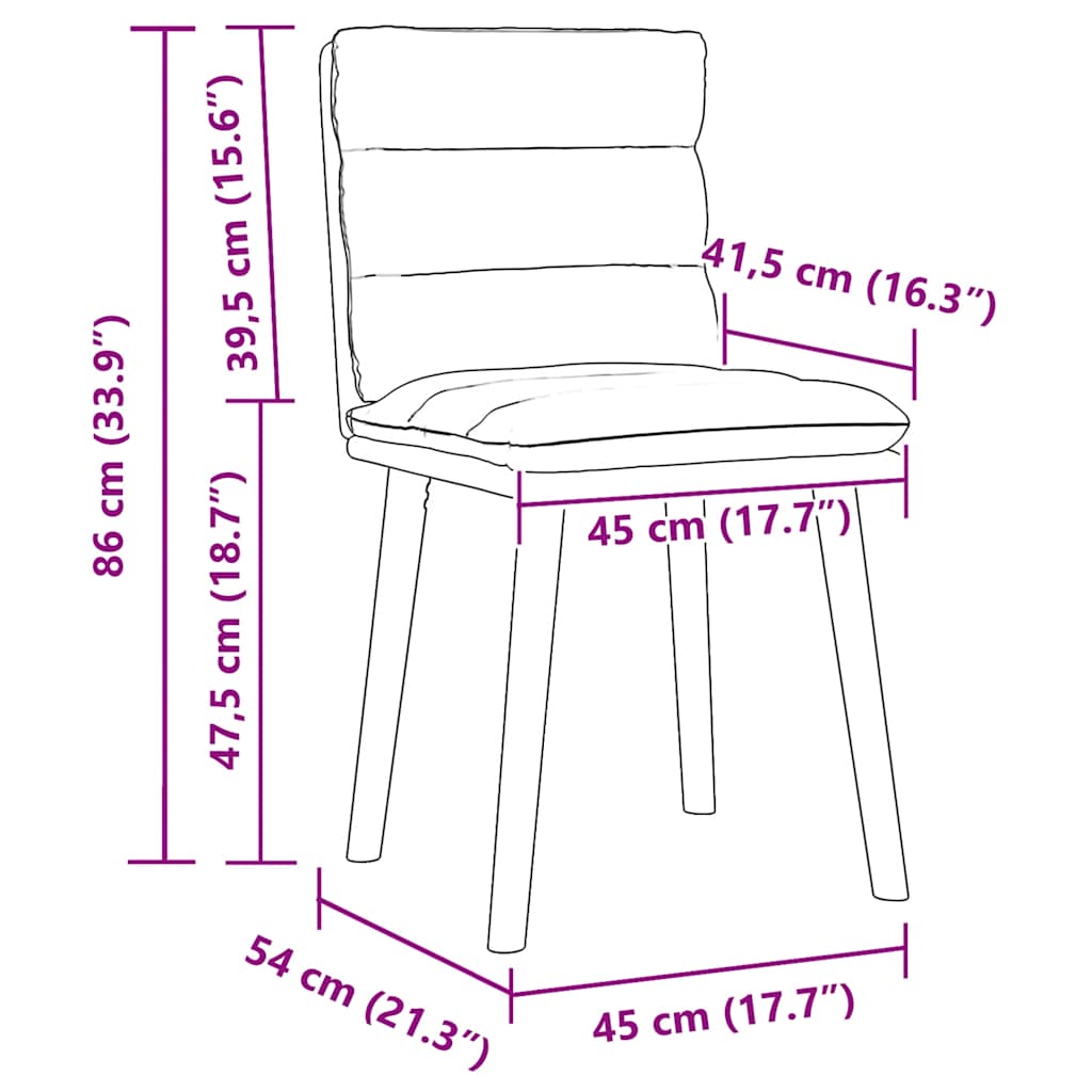 vidaXL Esszimmerstühle 4 Stk. Hellgrau Stoff