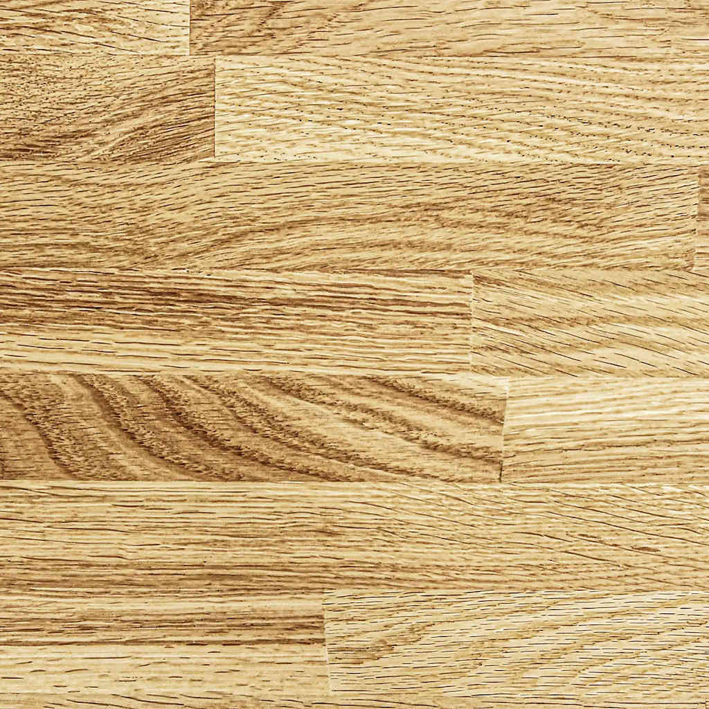 vidaXL Massivholzbett mit Kopfteil ohne Matratze 90x200 cm Eichenholz