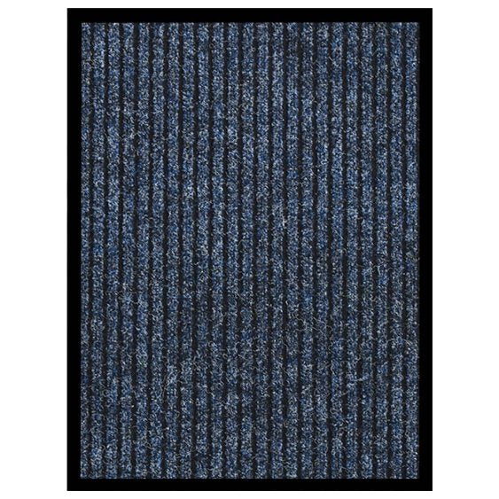 vidaXL Fußmatte Beige Gestreift 40x60 cm