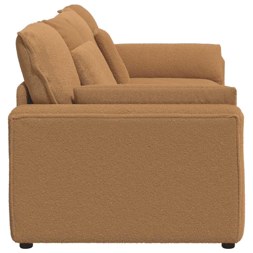 vidaXL Modulares Sofa mit Kissen Beige
