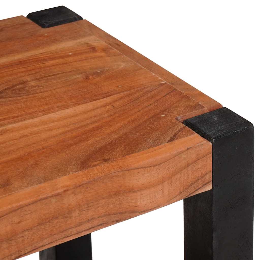 vidaXL Bücherregal 3 pcs Braun 50 x 30 x 110 cm Massivholz Akazie