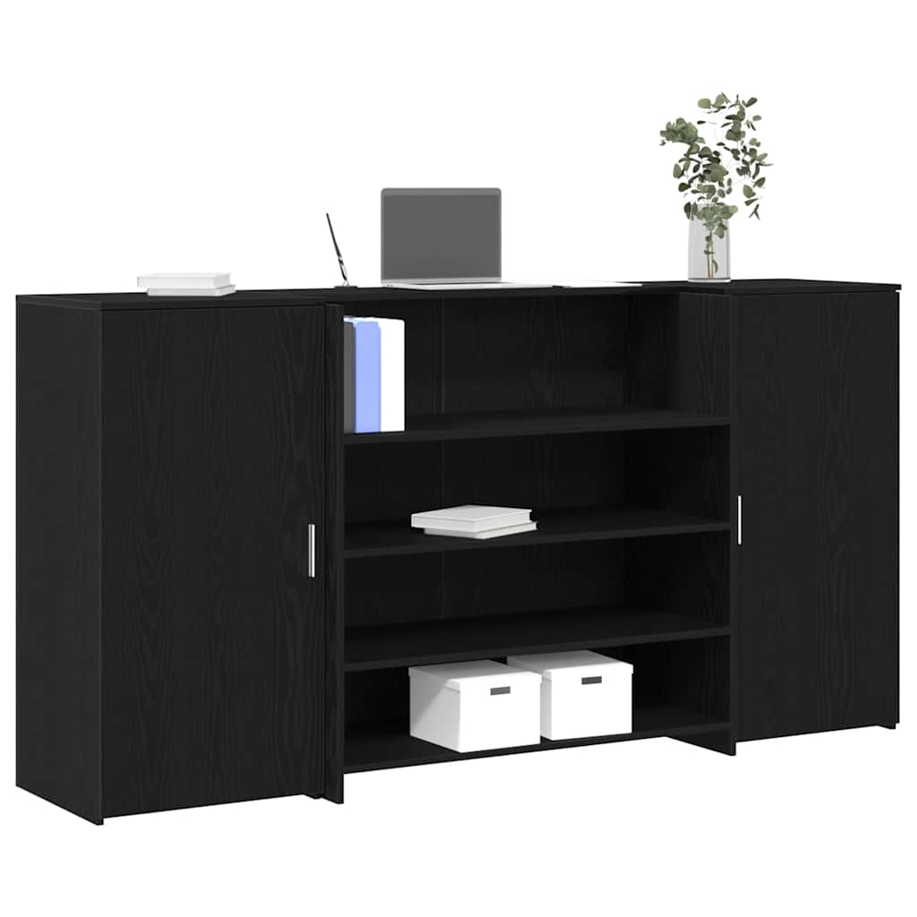 vidaXL Empfangstresen Weiß 180 x 50 x 103,5 cm Holzwerkstoff