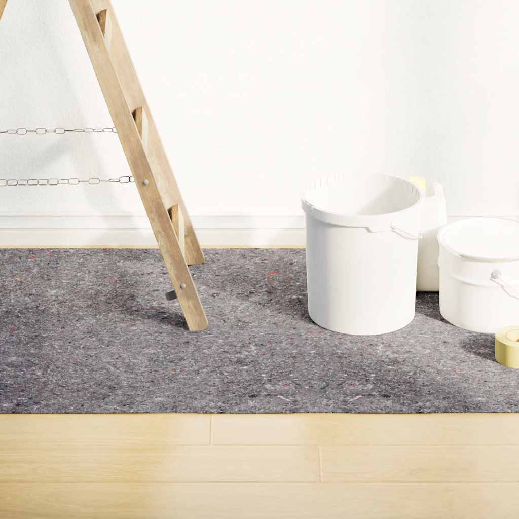 vidaXL Rutschfestes Malervlies 50 m 280 g/m² Grau