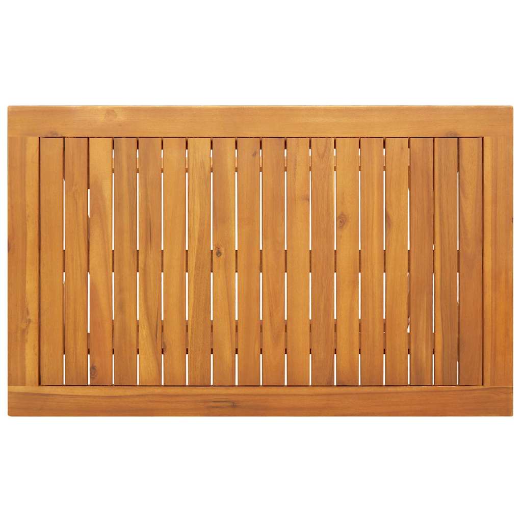 Garten Bistro Set 5 pcs Braun Massivholz Akazie