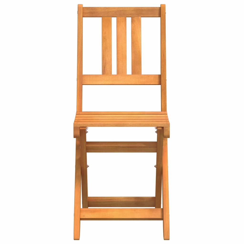Gartenstuhl 4 pcs Öl-Natur 40 x 42 x 85 cm Massivholz Akazie