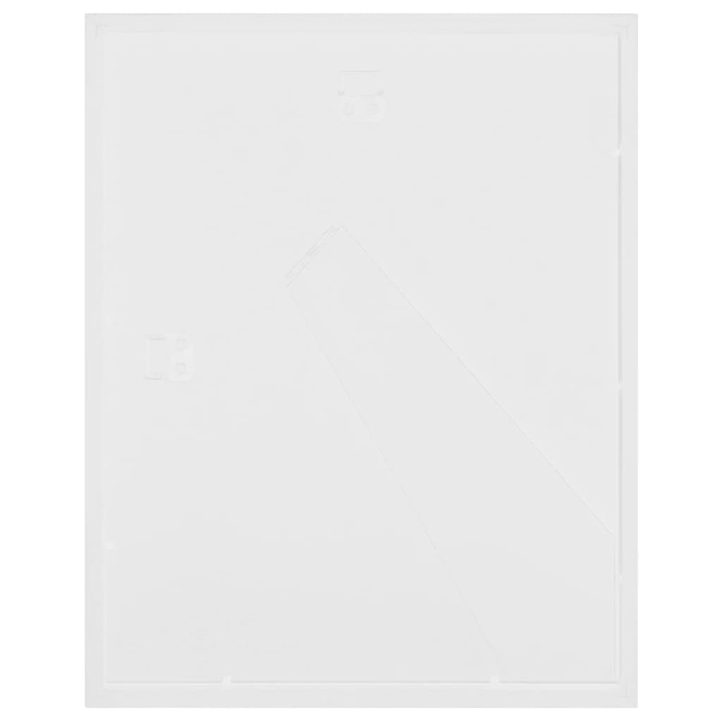 vidaXL 3D-Box-Bilderrahmen 3 Stk. Weiß 28x35 cm für 4x (10x15 cm) Bild