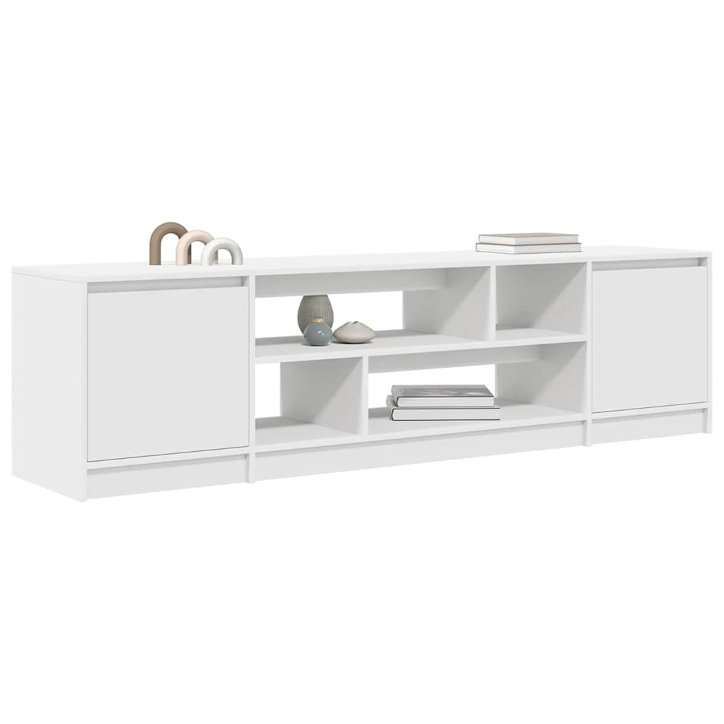 vidaXL TV-Schrank Weiß 188,5x41x50 cm Holzwerkstoff