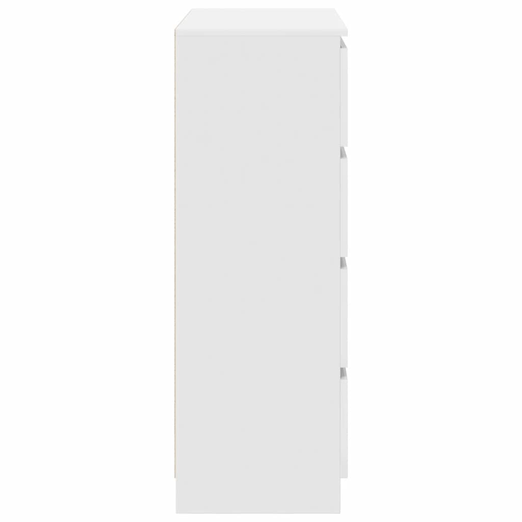 vidaXL Sideboard Weiß 80x35x99 cm Holzwerkstoff