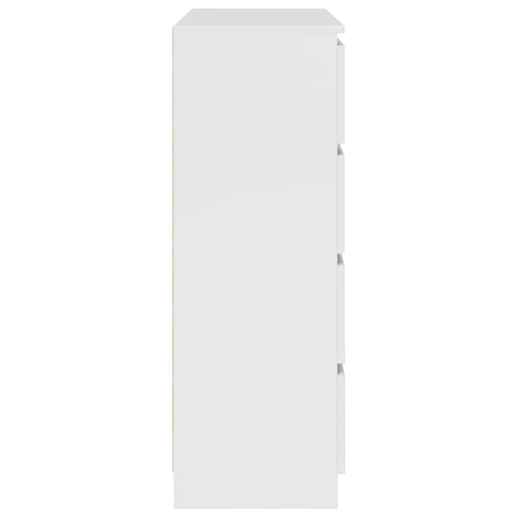 vidaXL Sideboard Weiß 100x35x99 cm Holzwerkstoff