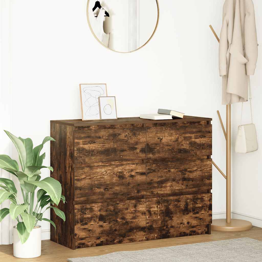 vidaXL Sideboard Weiß 100x35x76 cm Holzwerkstoff