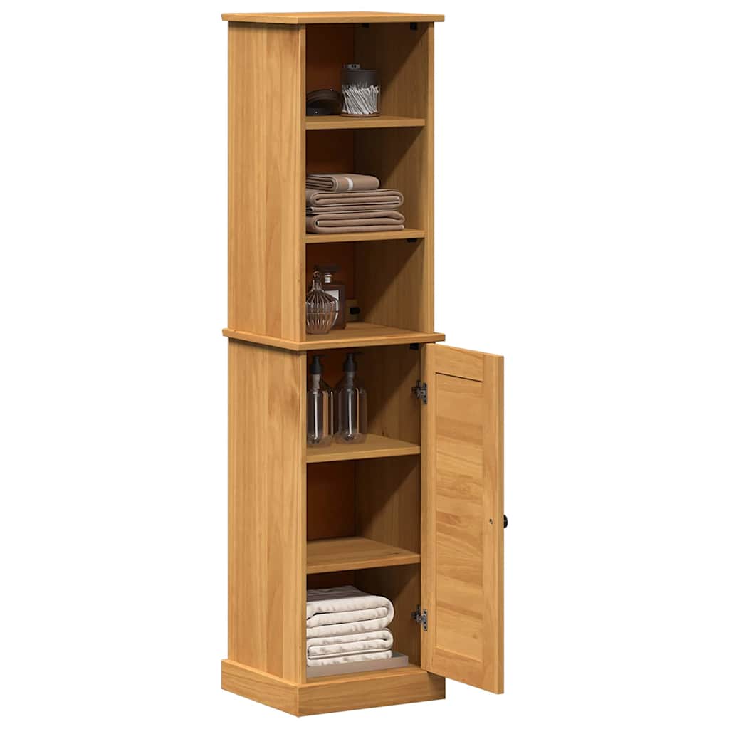 vidaXL Badezimmermöbel-Set mit Regal VIGO 2 pcs Braun und Honigbraun