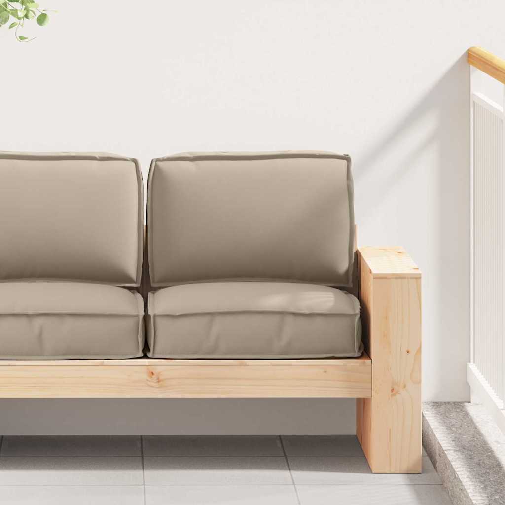 vidaXL Palettenkissenset 2 pcs Anthrazit Oxford-Stoff