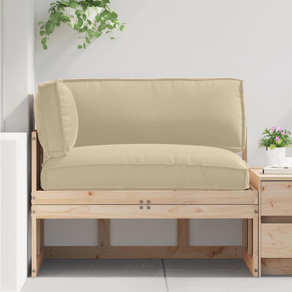 vidaXL Palettenkissenset 3 pcs Anthrazit Oxford-Stoff