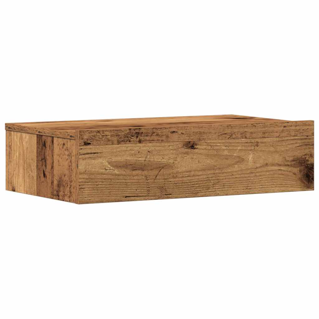 vidaXL Nachttisch Altholz-Optik 60x35 cm Holzwerkstoff