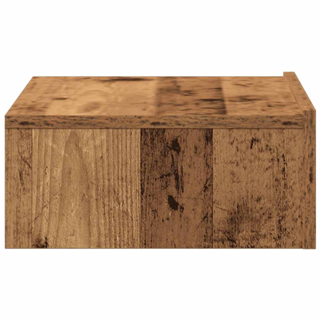vidaXL Nachttisch Altholz-Optik 60x35 cm Holzwerkstoff