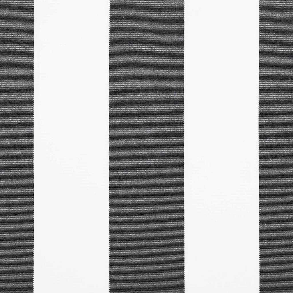 vidaXL Einziehbare Markise Anthrazit 250 x 200 cm Stoff