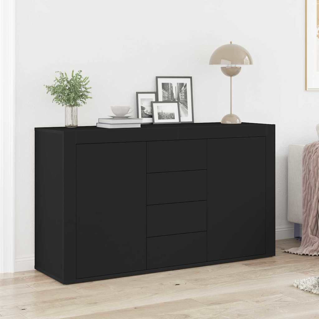 vidaXL Sideboard mit Schubladen Weiß 120 x 36 x 69 cm Holzwerkstoff