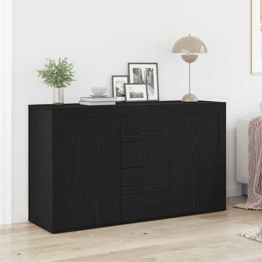 vidaXL Sideboard mit Schubladen Weiß 120 x 36 x 69 cm Holzwerkstoff