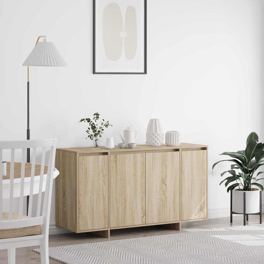 vidaXL Sideboard Weiß 135 x 41 x 75 cm Holzwerkstoff