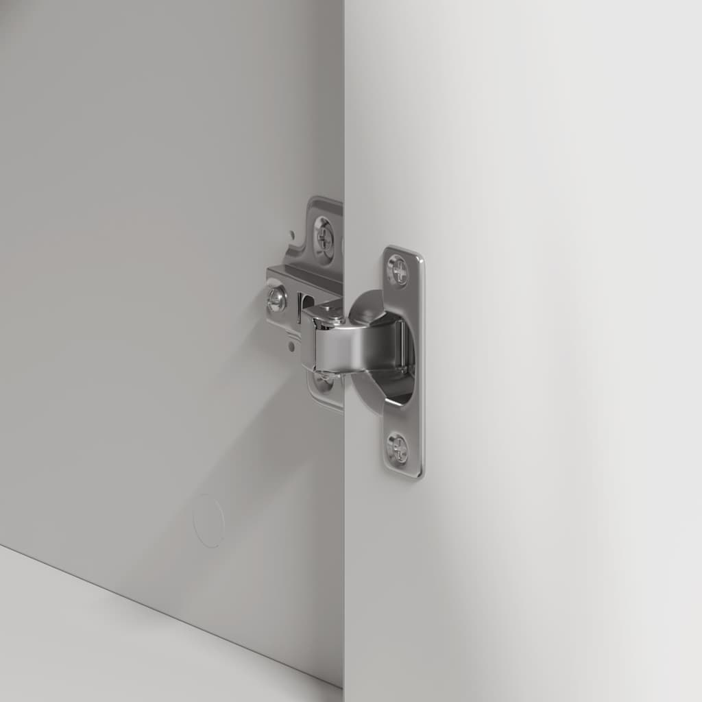 vidaXL Sideboard mit Schubladen Weiß 120 x 41 x 75 cm Holzwerkstoff