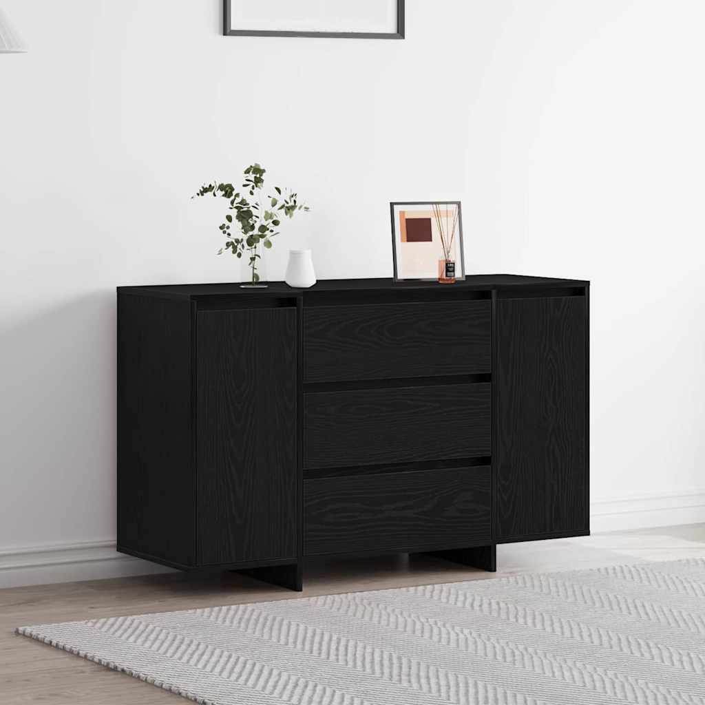 vidaXL Sideboard mit Schubladen Weiß 120 x 41 x 75 cm Holzwerkstoff