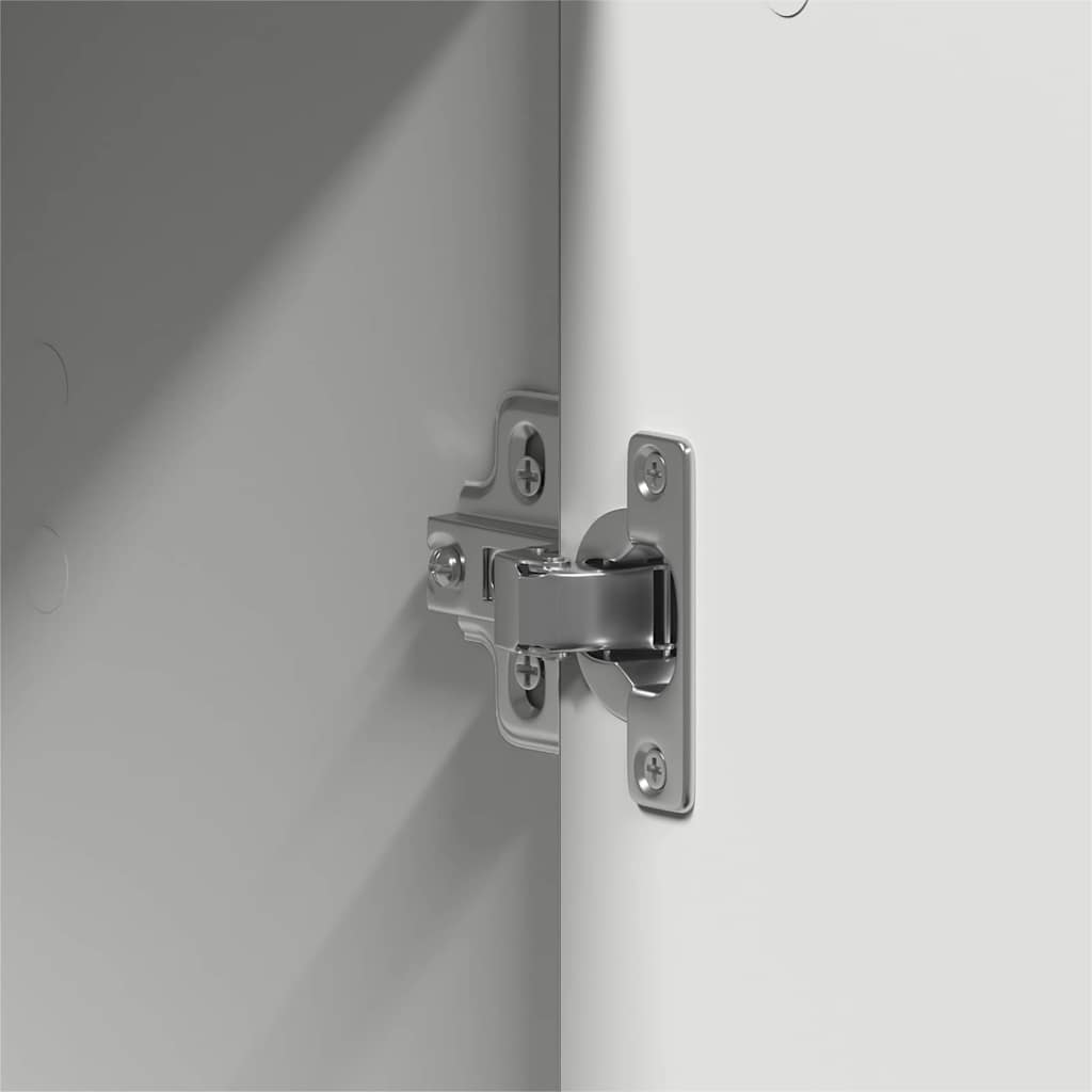 vidaXL Kleiderschrank mit Regal Weiß 55 x 25 x 189 cm Holzwerkstoff