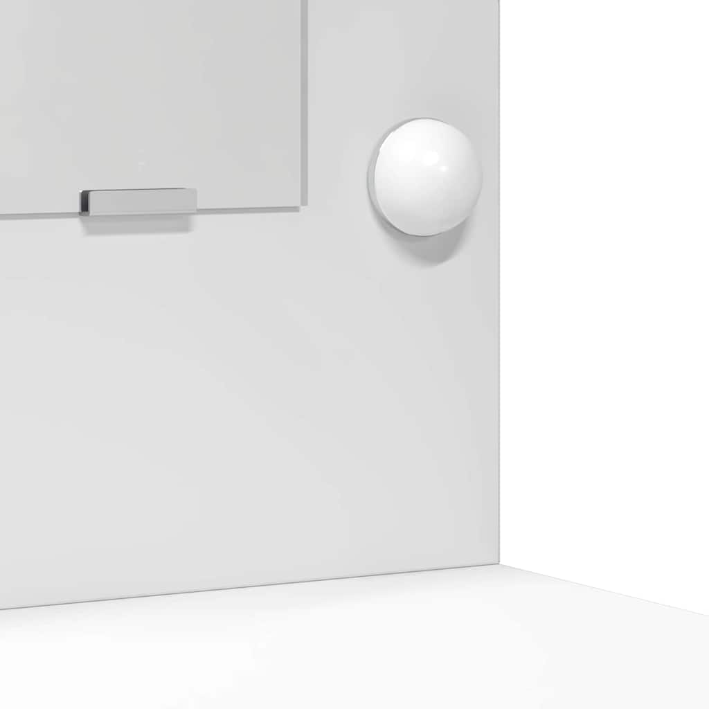 vidaXL Schminktisch 2 pcs Weiß 50 x 41 x 135 cm Holzwerkstoff