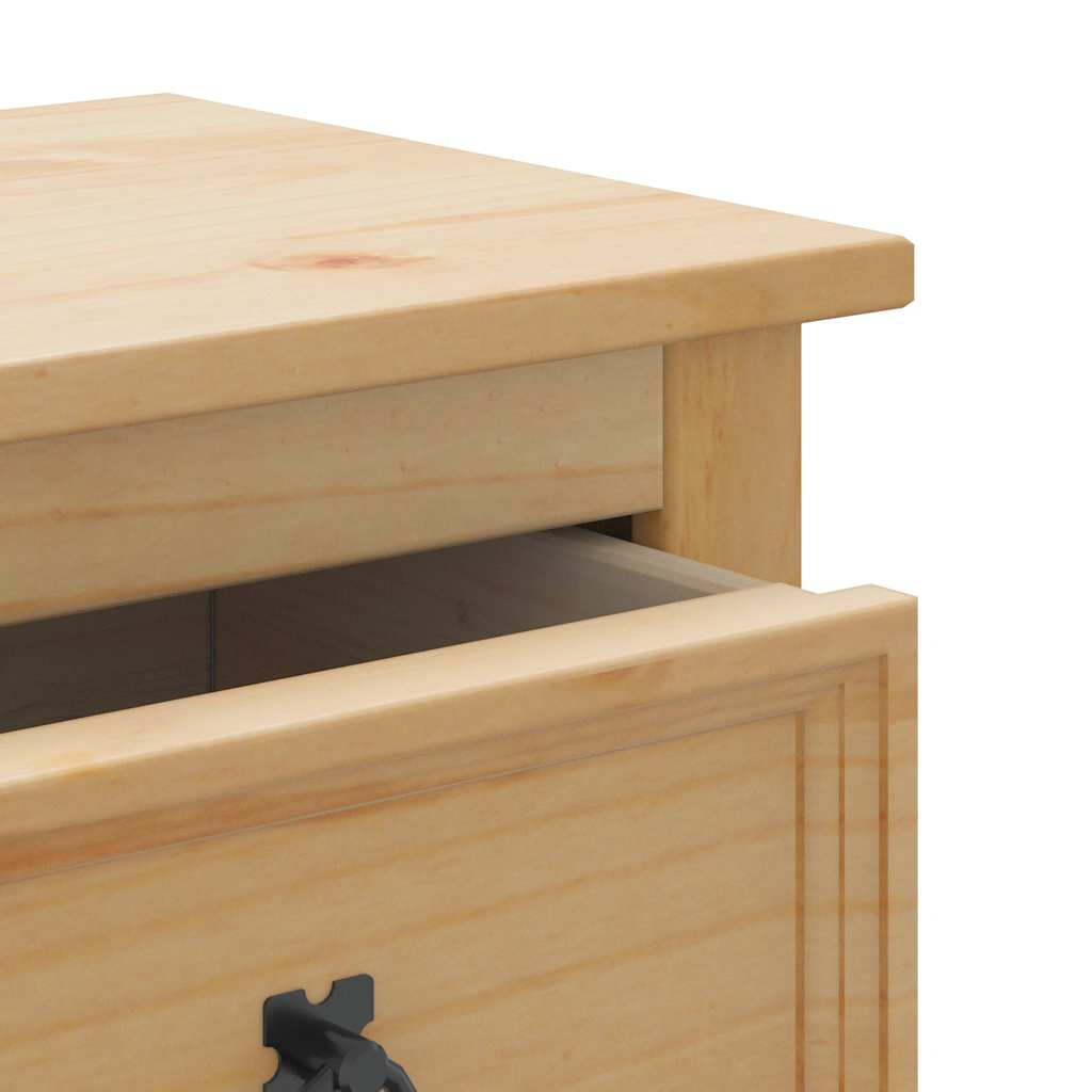 vidaXL 2-teiliges Badmöbel-Set "Corona" Massivholz Kiefer