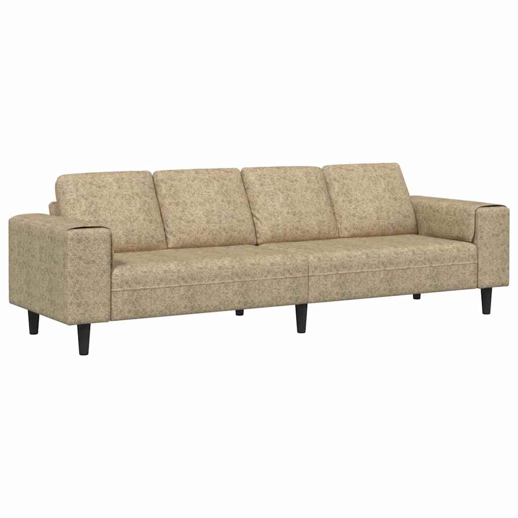 vidaXL Wohnzimmer Couch Hellgrau 250 x 77 x 76 cm