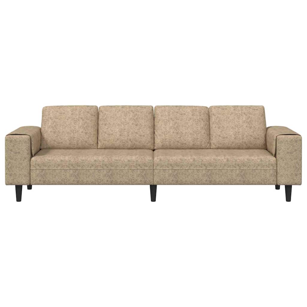 vidaXL Wohnzimmer Couch Hellgrau 250 x 77 x 76 cm