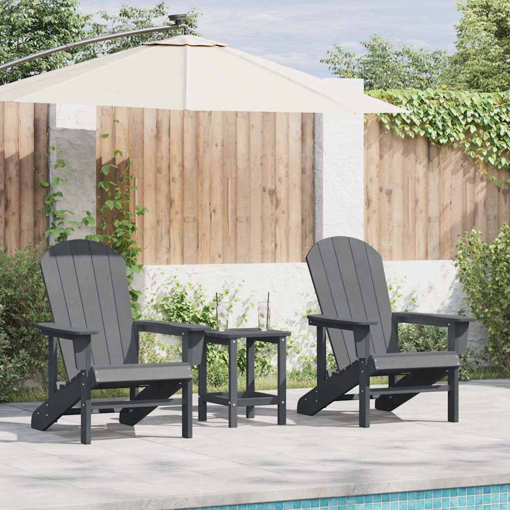 Gartenstuhl 2 pcs Weiß 82 x 74 x 92 cm Polyethylen