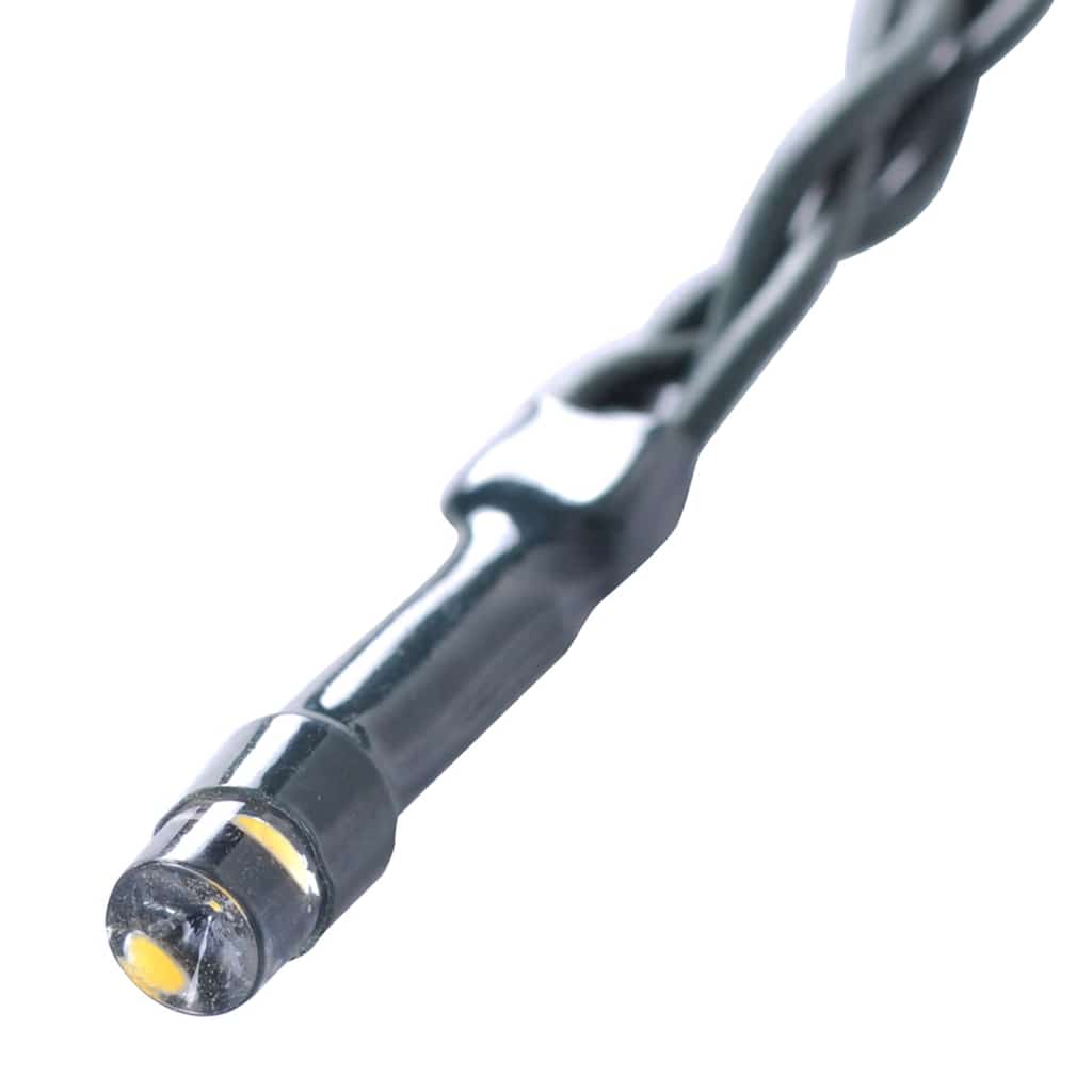 vidaXL Künstliche Buchsbaumkugeln mit LED-Leuchten 4 Stk. Grün 12 cm