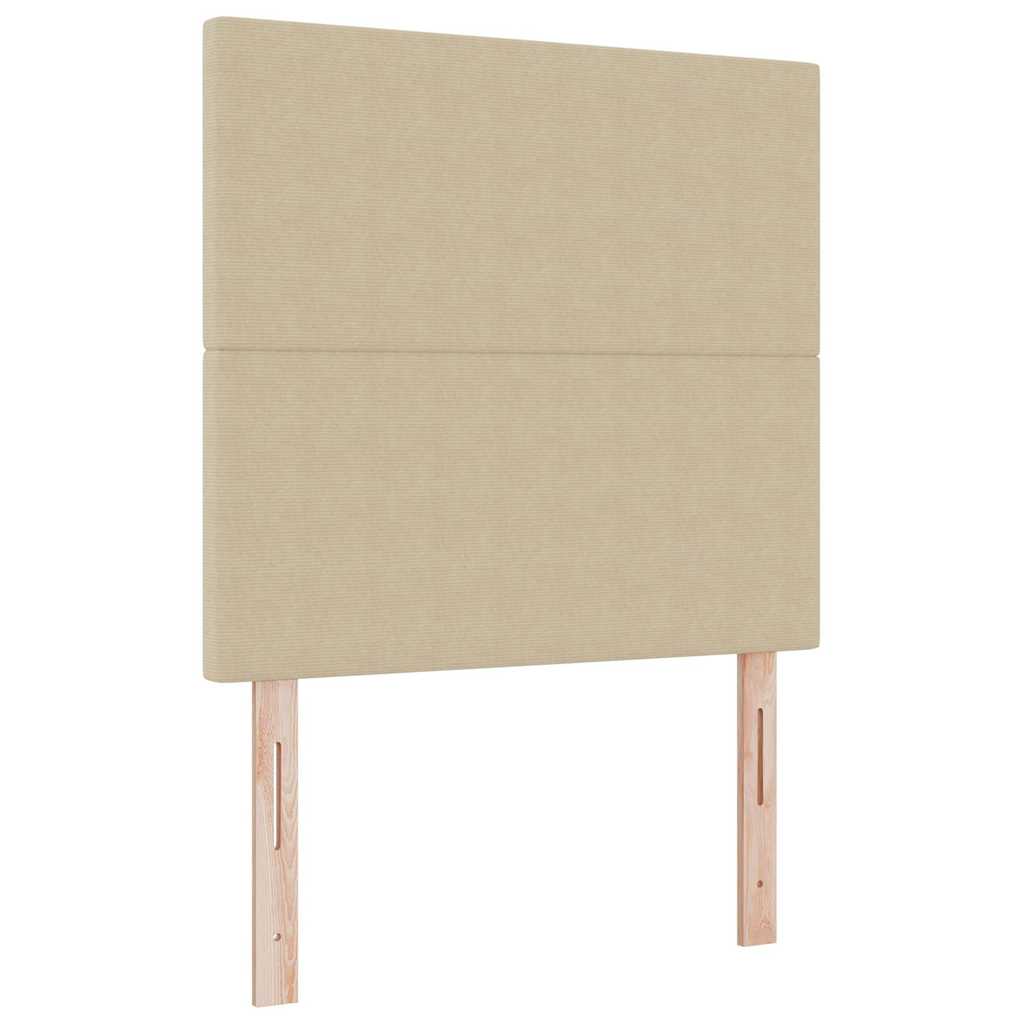 vidaXL Kopfteil mit Kopfteil Hellgrün-Grau 100 cm Kunstleder