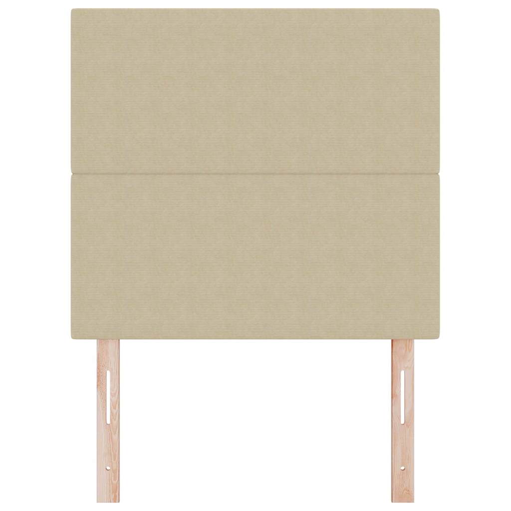 vidaXL Kopfteil mit Kopfteil Hellgrün-Grau 100 cm Kunstleder