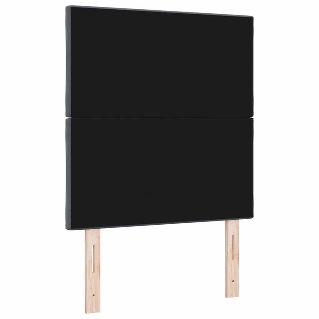 vidaXL Kopfteil mit Kopfteil Dunkelgrau 80 cm Samt