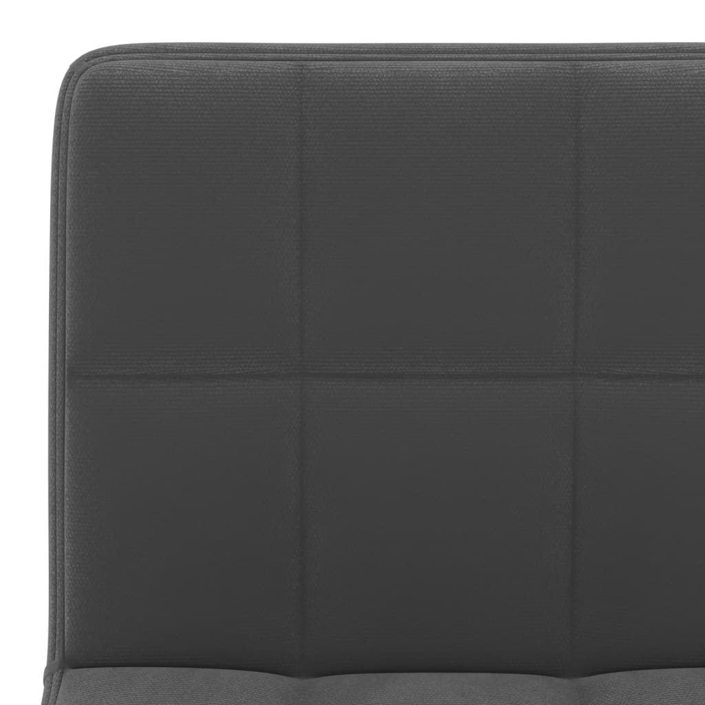 vidaXL Barhocker Schwarz Samt