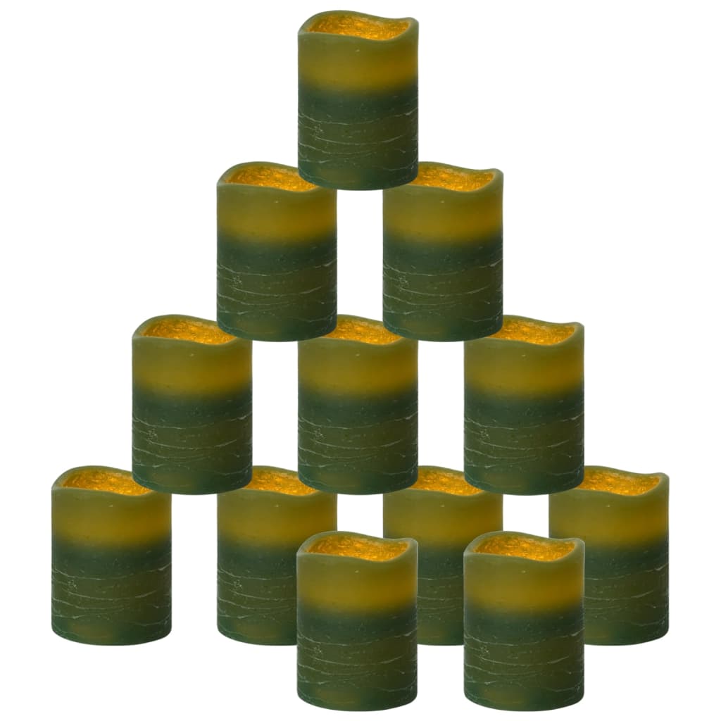 vidaXL LED-Kerzen 24 Stk. mit Fernbedienung Warmweiß