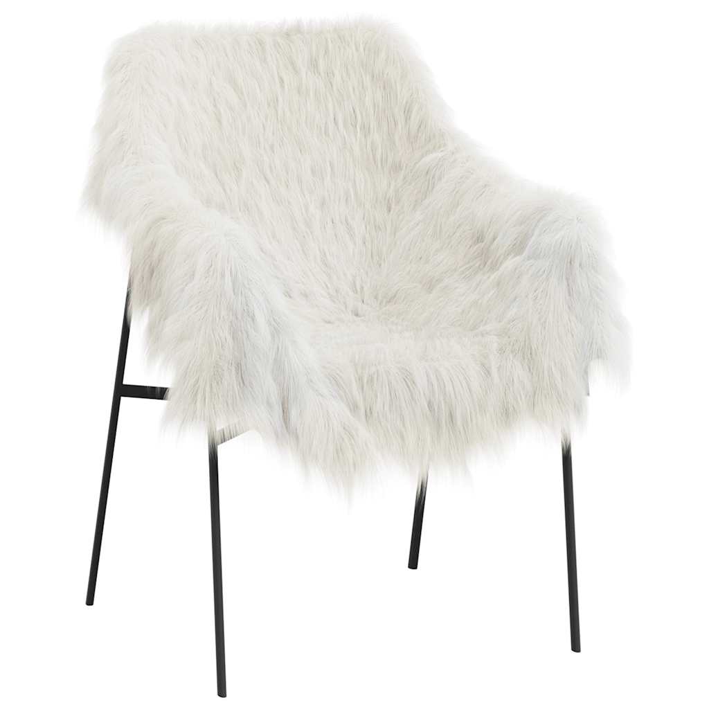 vidaXL Schafpelz Creme (60-70)x(90-100) cm