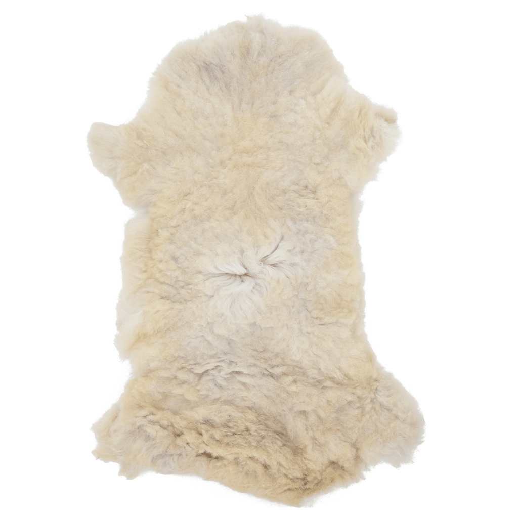 vidaXL Schafpelz Creme (60-70)x(90-100) cm