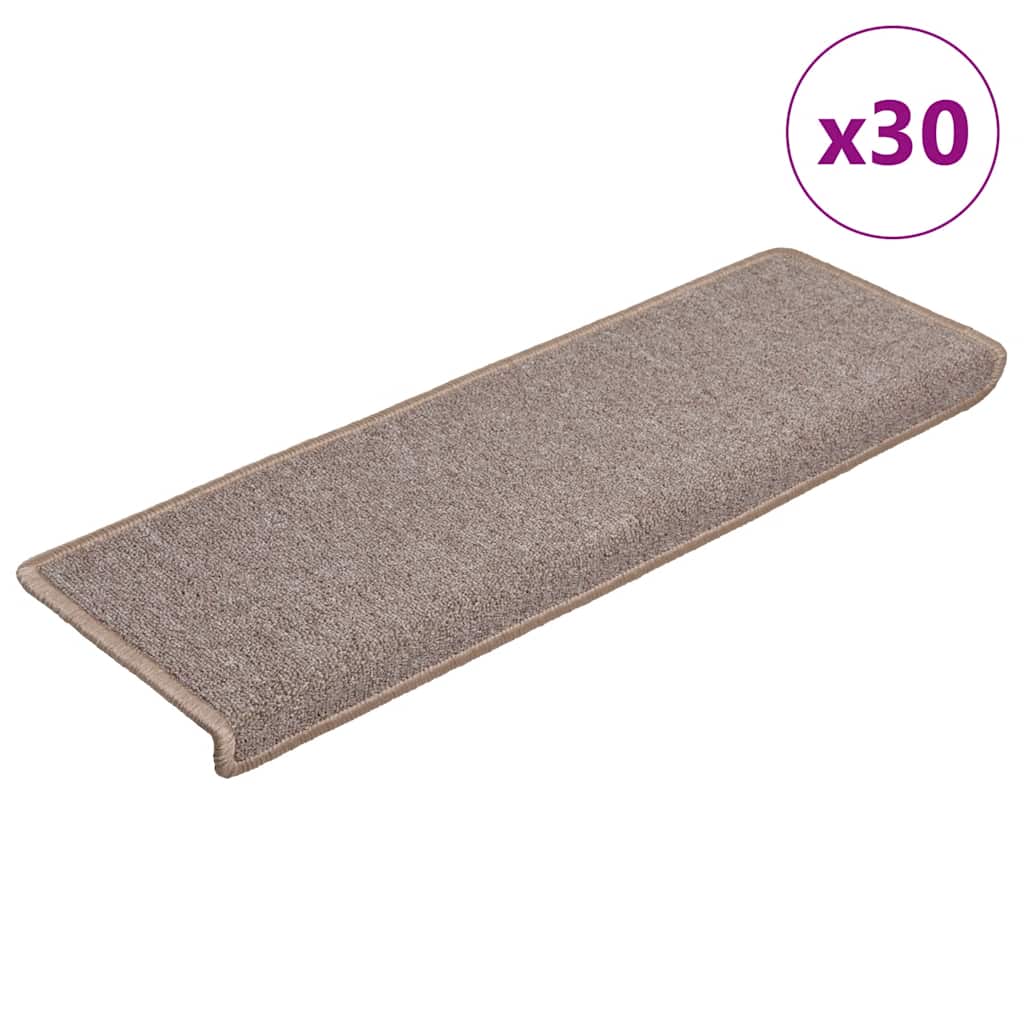 vidaXL Stufenmatten 15 Stk. 65x21x4 cm Anthrazit Rechteckiger Rand
