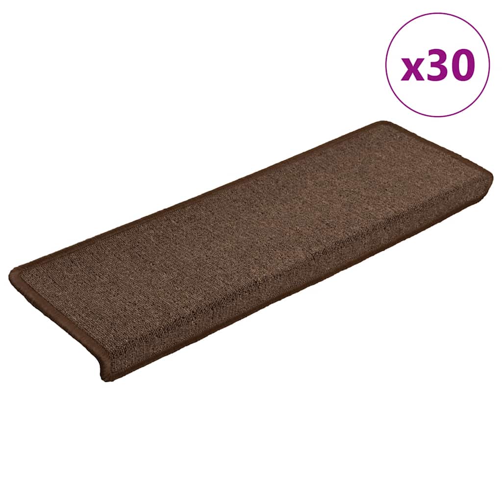 vidaXL Stufenmatten 15 Stk. 65x21x4 cm Anthrazit Rechteckiger Rand