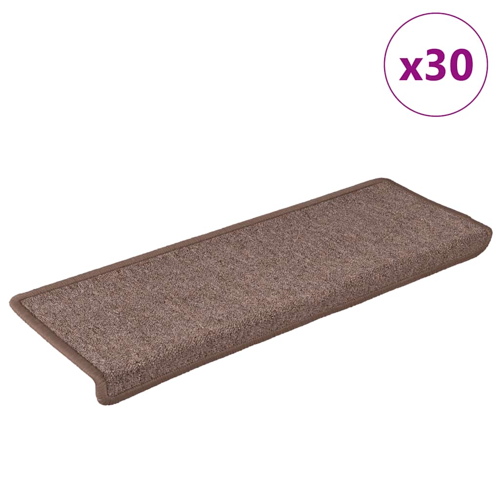vidaXL Stufenmatten 15 Stk. 65x21x4 cm Anthrazit Rechteckiger Rand