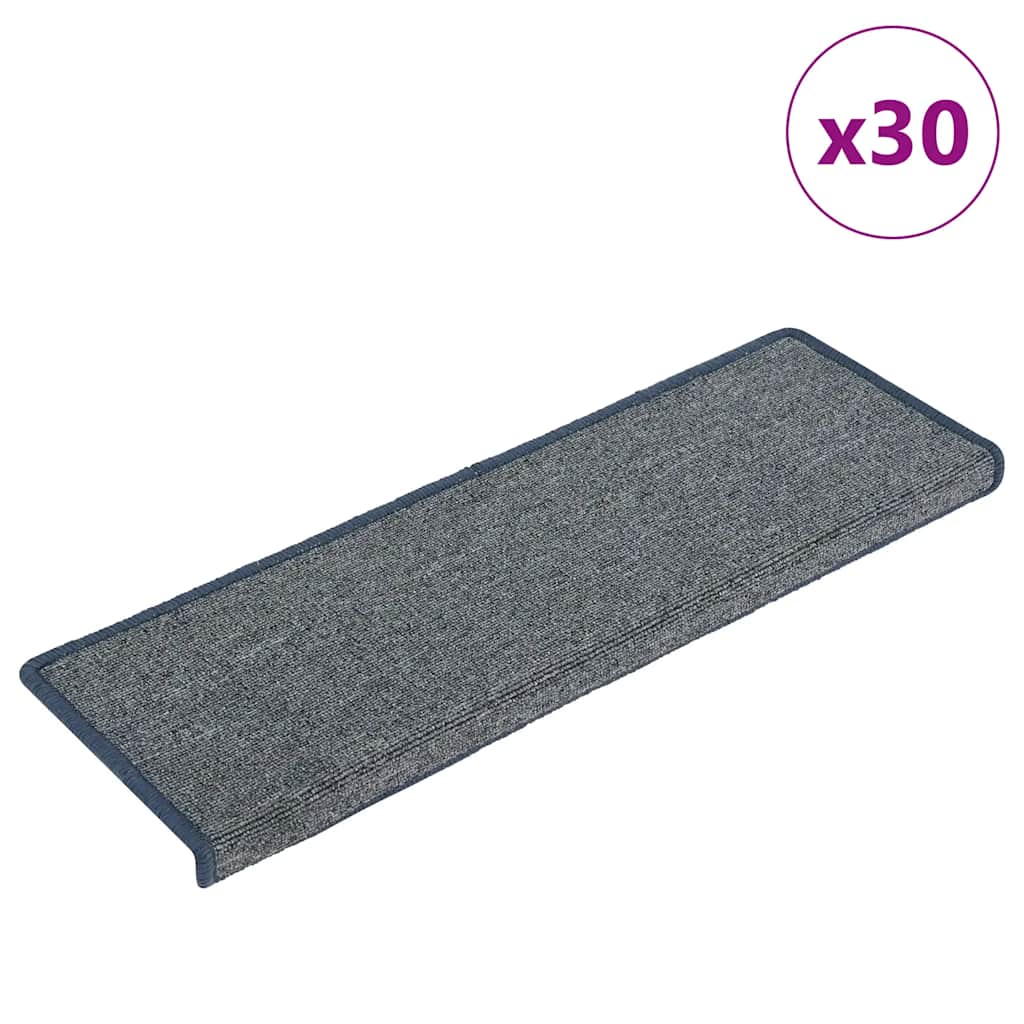 vidaXL Stufenmatten 15 Stk. 65x21x4 cm Anthrazit Rechteckiger Rand