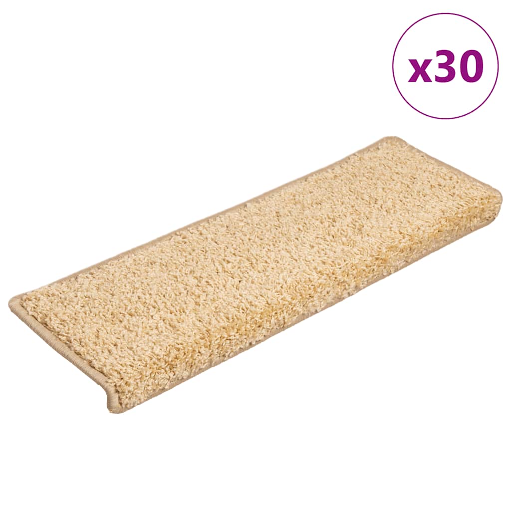 Stufenmatten 15 Stk. 65x21x4 cm Grau Rechteckiger Rand