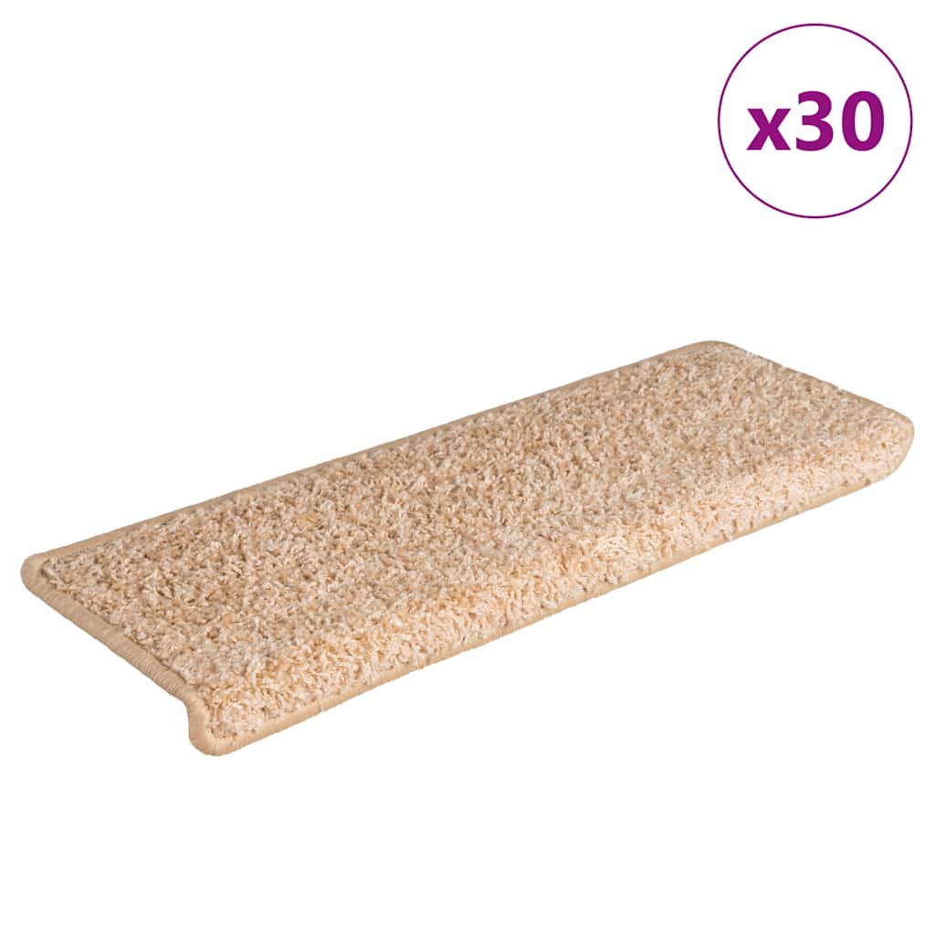 Stufenmatten 15 Stk. 65x21x4 cm Grau Rechteckiger Rand