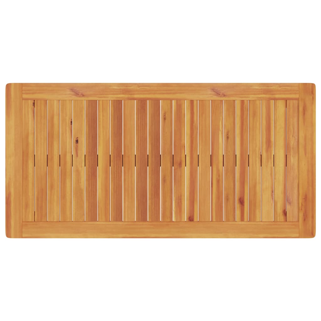 vidaXL Garten Essgruppe 3 pcs Braun Massivholz Akazie