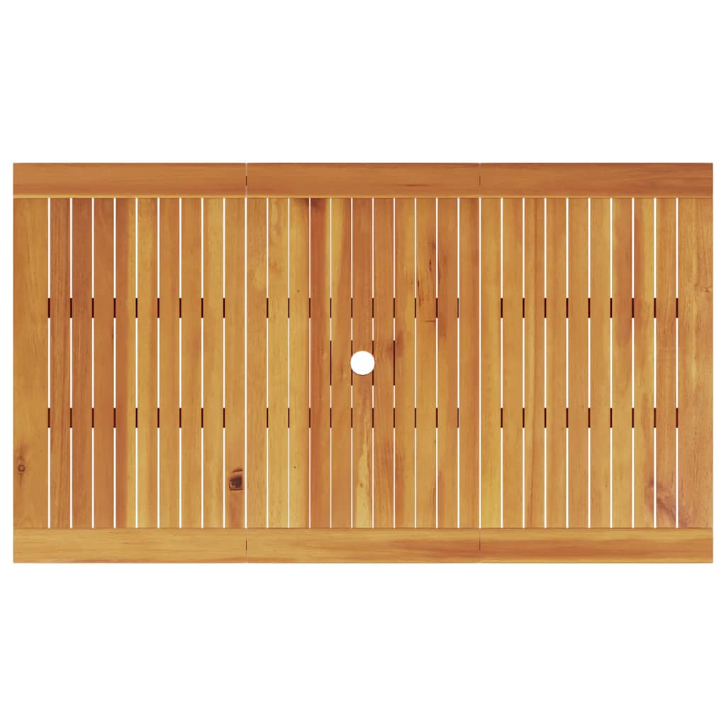 vidaXL Garten Essgruppe 5 pcs Braun Massivholz Akazie