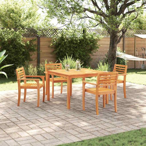 vidaXL Garten Essgruppe 3 pcs Braun Massivholz Akazie