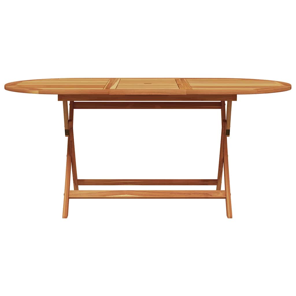 vidaXL Garten Essgruppe 5 pcs Cremeweiß Massivholz Akazie